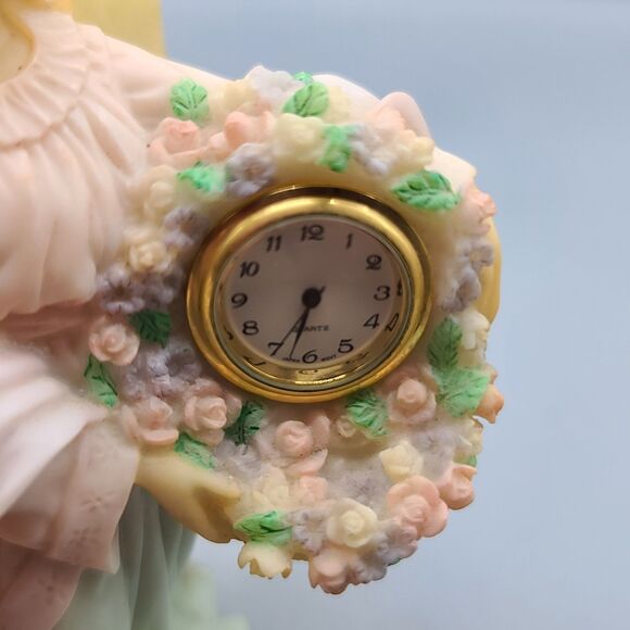 Vintage Angel Collectible Quartz Clock Angel Of The Month - Picture 11 of 12